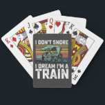 Jag känner mig inte lurad att drömma om att jag är casinokort<br><div class="desc">Jag känner mig inte lurad att drömma om att jag är en Tåg Vintage Retro</div>