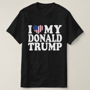 Jag känner min Donald Trump för president 2024 T Shirt