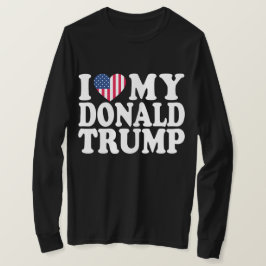 Jag känner min Donald Trump för president 2024 T Shirt