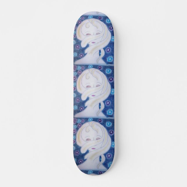 Jag känner min Universe-skateboard Skateboard Bräda 20 Cm (Framsida)