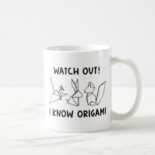 Jag känner Origami Kaffemugg