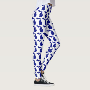 Jag känner starkt för det Underbara Sjöar Michigan Leggings