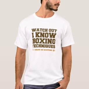 Jag känner till Boxing Techniques T Shirt