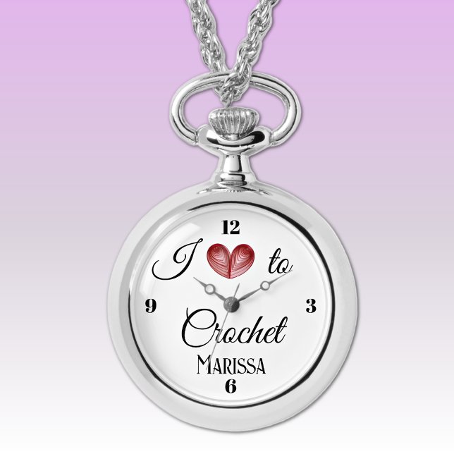 Jag känner till (Craft) Silver Alloy Necklace Watc Armbandsur (Skapare uppladdad)