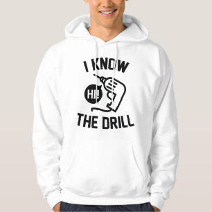 Jag känner till detaljerna hoodie