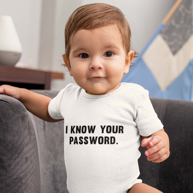 Jag känner till ditt lösenord t shirt (I know your password)