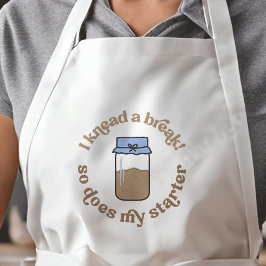 Jag känner till ett brott, så min Starter Baker fu Förkläde