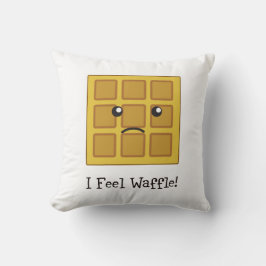 Jag känner Waffle! Kudde