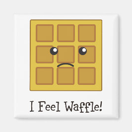 Jag känner Waffle! Magnet