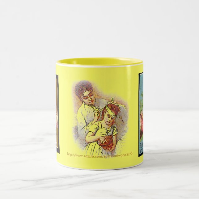 Jag känselförnimmelsebran-i har inte en bubukopp Två-Tonad mugg (Center)