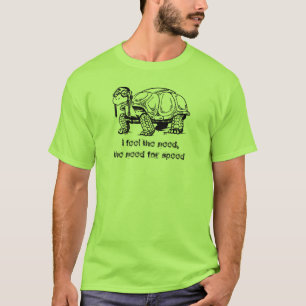Jag känselförnimmelsen behovet, behovet för rus t-shirt