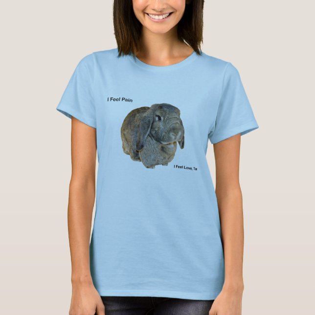 Jag känselförnimmelsen smärtar tee shirt (Framsida)