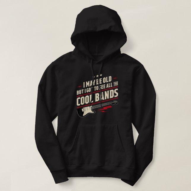 Jag kanske är gammal, men jag Har att se alla Cool Hoodie (Design framsida)
