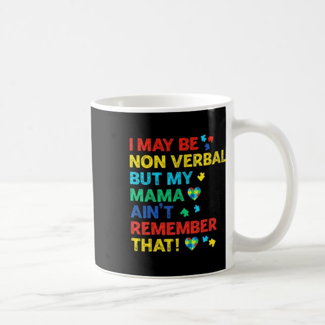 Jag kanske är icke-mobyl, men min Mamma minns inte Kaffemugg (Höger)