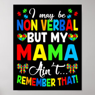 Jag kanske är icke-mobyl, men min Mamma minns inte Poster