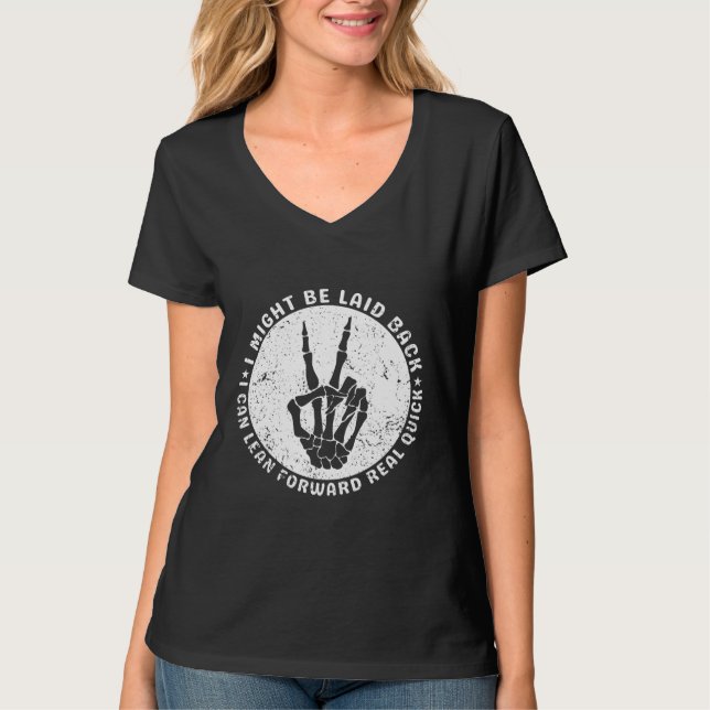 Jag kanske är tillbaka, men jag kan komma fram.. t shirt (Framsida)