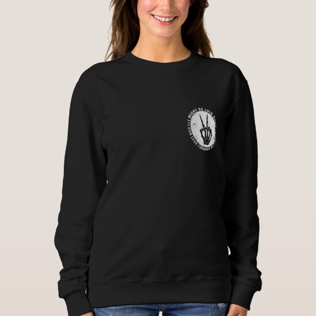 Jag kanske är tillbaka, men jag kan komma fram.. t shirt (Framsida)
