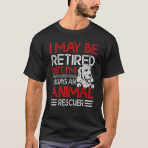 Jag kanske är trött, men jag är alltid djurskötare t shirt