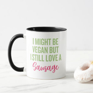 Jag kanske är Vegan, men fortfarande Kärlek en kor Mugg