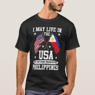 Jag kanske bor i USA, men min historia började i F T Shirt