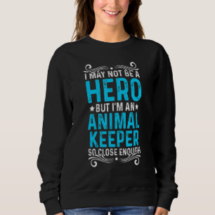 Jag kanske inte är en hjälte men jag är djurvårdar t shirt