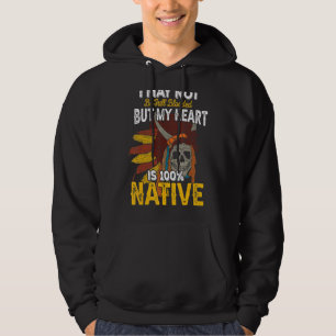 Jag kanske inte blir blodig, men mitt hjärta är 10 hoodie