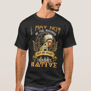 Jag kanske inte blir blodig, men mitt hjärta är 10 t shirt