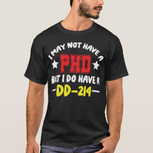 Jag kanske inte har en doktorsexamen men jag har e t shirt
