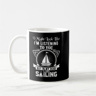 Jag kanske lyssnar på dig kaffemugg