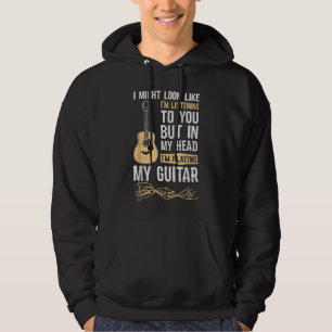 Jag kanske ser ut som att jag lyssnar på dig men i hoodie