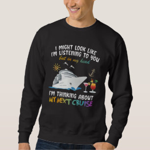 Jag kanske ser ut som att jag lyssnar på dig men I Lång Ärmad Tröja