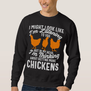 Jag kanske ser ut som att jag lyssnar på dig men i lång ärmad tröja