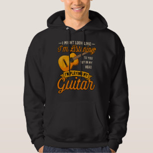Jag kanske ser ut som att jag lyssnar på din musik hoodie