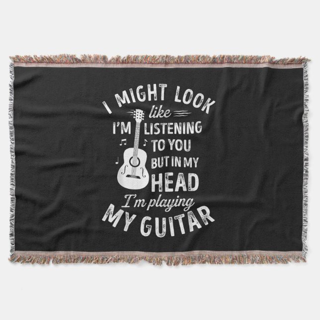 Jag kanske ser ut som att lyssna på dig... filt (Framsidan)