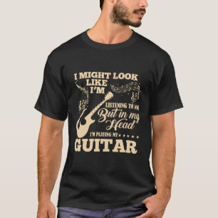 Jag kanske ser ut som om jag lyssnar på dig Mu T Shirt