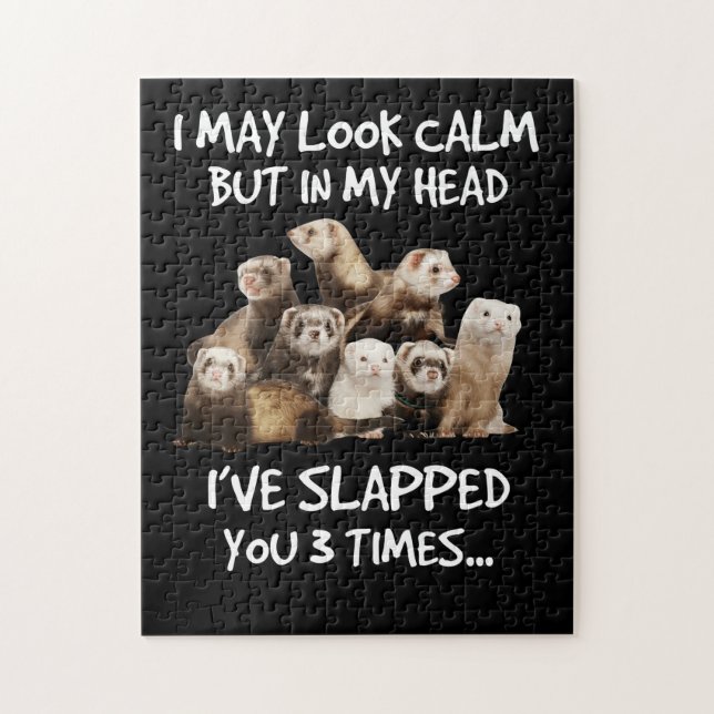 Jag kanske tittar på Lugn men i mitt huvud har jag Pussel (Vertikal)