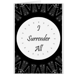 Jag kapitulerar alla OBS kort