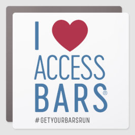 Jag Kärlek Access Pub! Bilmagnet