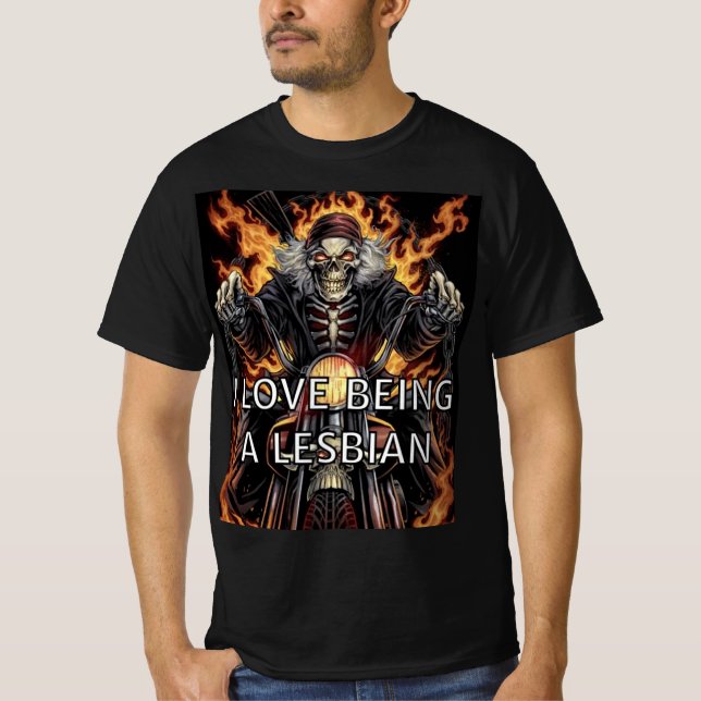 JAG KÄRLEK ÄR EN LESBISK T SHIRT (Framsida)