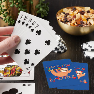 JAG KÄRLEK ÄR EN SLÅNGT lustig valentindag Casinokort