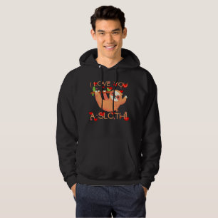 JAG KÄRLEK ÄR EN SLÅNGT lustig valentindag Hoodie