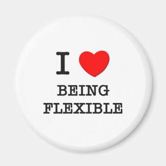 Jag Kärlek är flexibel Magnet