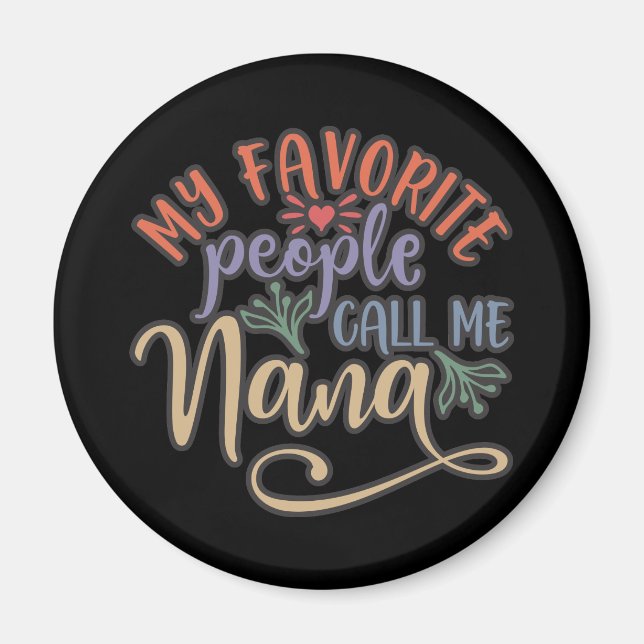 Jag Kärlek är mormor Magnet (Framsidan)