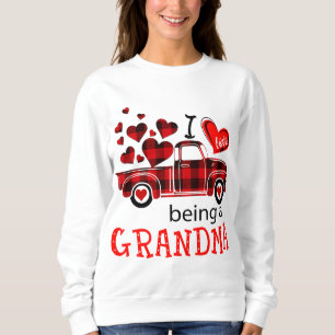Jag Kärlek är mormor Red Play Lastbil T Shirt