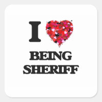 Jag kärlek är sheriff