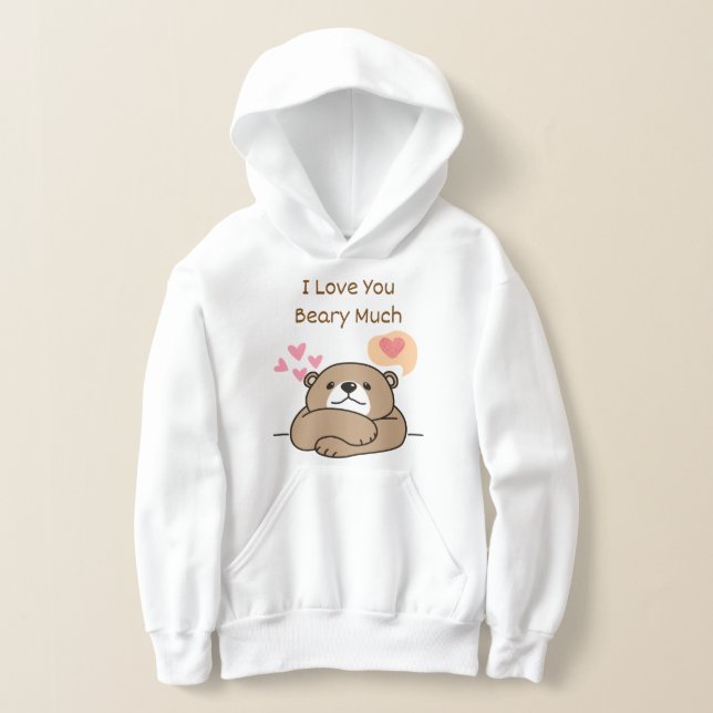 Jag kärlek är väldigt mycket t shirt (Laydown)