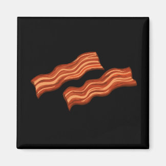 Jag kärlek bacon. magnet