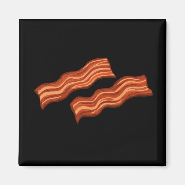 Jag kärlek bacon. magnet (Framsidan)