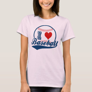 Jag kärlek baseballskjorta t-shirt