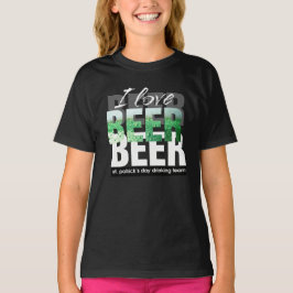 Jag Kärlek Beer. St. Patrick's Day T-shirt